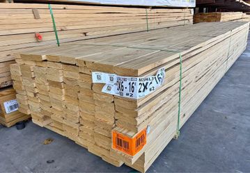 2x6x16 Yellow Pine