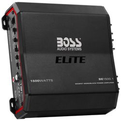 BOSS Audio Systems BE1500.1 Elite 1500 Watt Mosfet Monoblock Power Amplifier