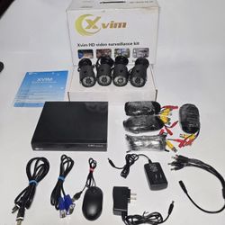 4-Channel 4-Camera DVR Security System