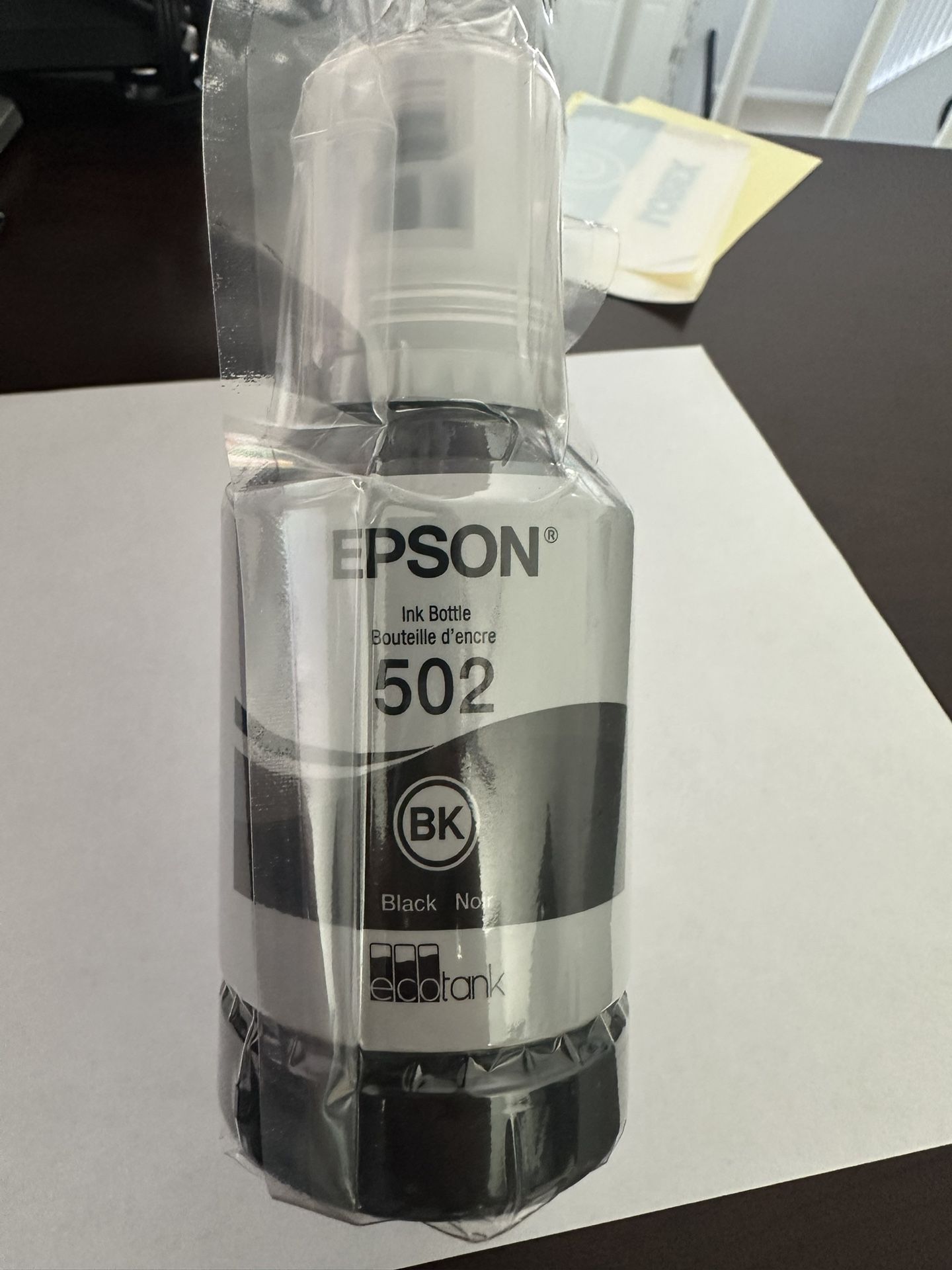 EPSON 502 EcoTank Ink Ultra-high Capacity Bottle Black