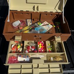 Tackle Box and Fishing Gear