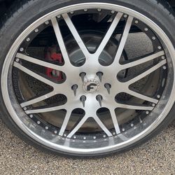 26 inch forgistos 6 lug