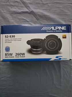 Alpine 3" speakers