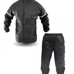 2PCS Rain Suit Rain Gear set - Jacket and Pants 