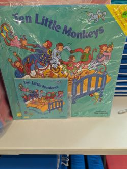Ten Little Monkeys Book Bundle