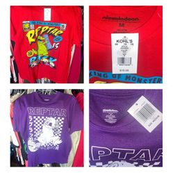 RUGRATS T-Shirts x2 (Size Medium) NWT