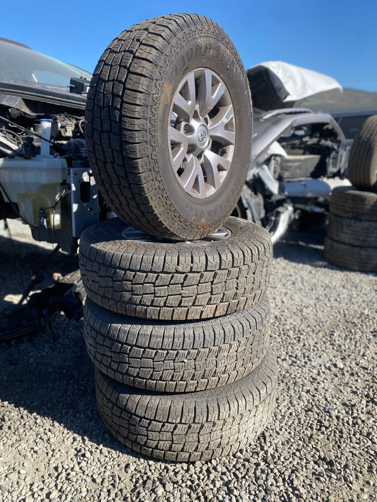 Toyota 4Runner β OEM Rims + Tires (Set of 4)