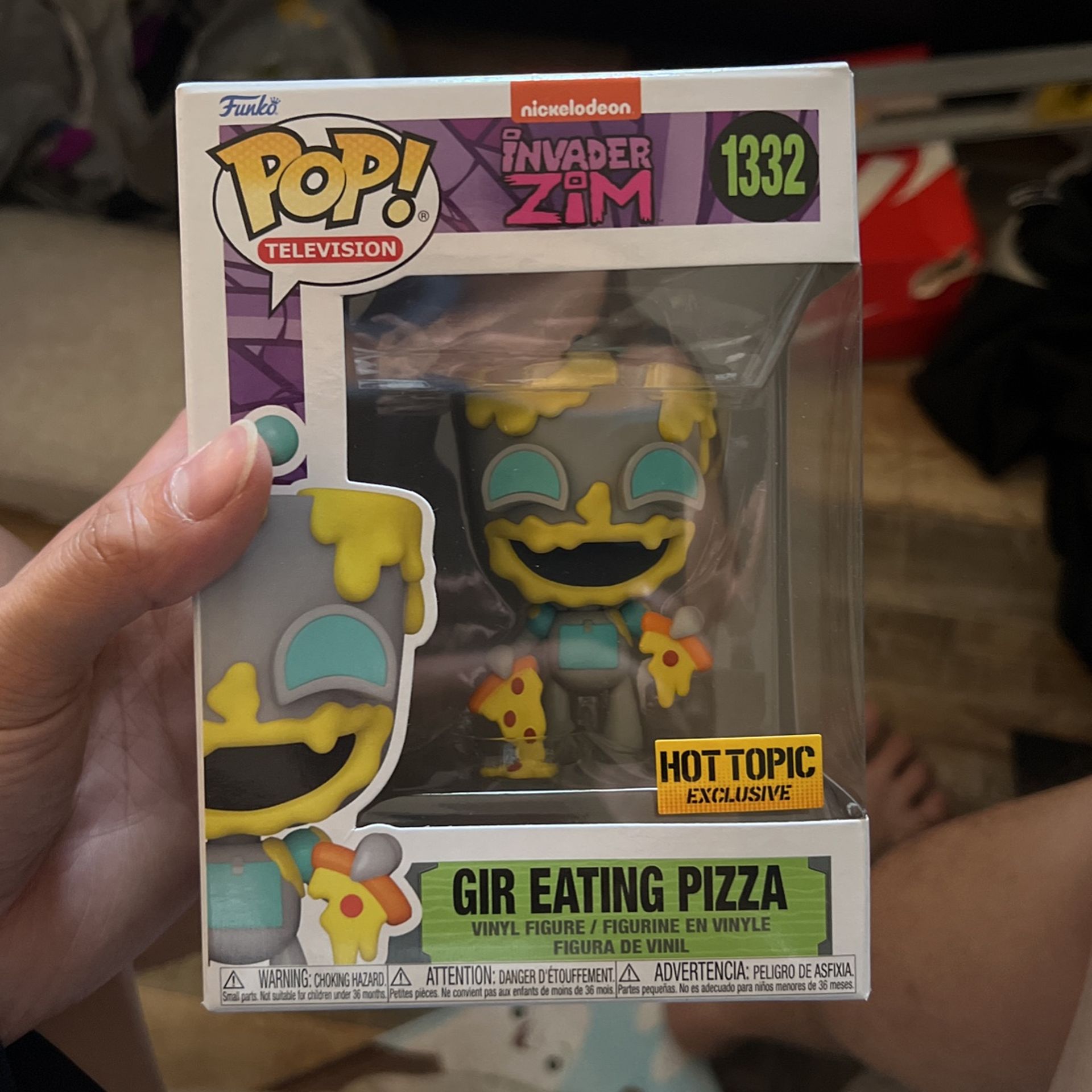 Gir Eating pizza Funko Pop