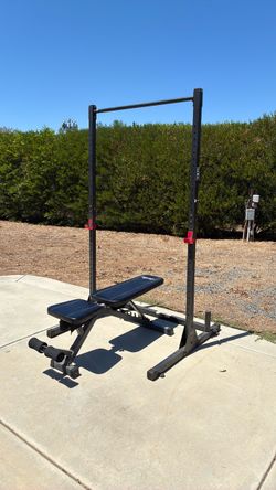 Squat Rack and Bemch