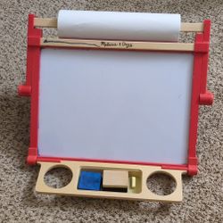 Melissa And Doug Deluxe Double Sided Tabletop Easel