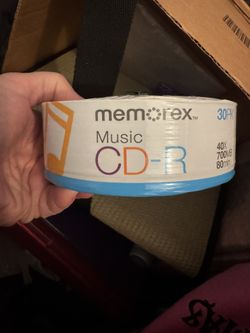 Memories Music CD-R 30-pack 40x 700 Mb 80-mins New