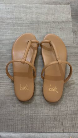 Beek Nude Strap Sandals