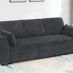 Corduroy sofa bed