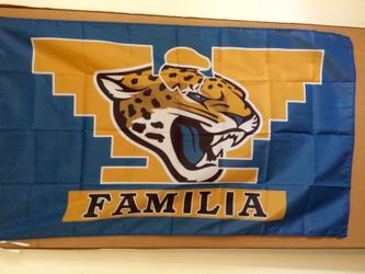 Jacksonville jags 3x5 ft banners 15.00 each firm