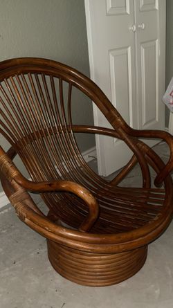Lounge chair Rattan Wicker Hand Made