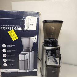 SHARDOR Professional Conical Burr Coffee Grinder, Coffee Bean Grinder with 48 Grind Settings for Espresso, Drip &amp; French Press, Upgraded Anti-Stat