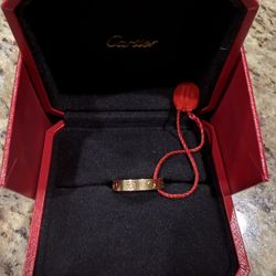Authentic Cartier 18k Love Ring 