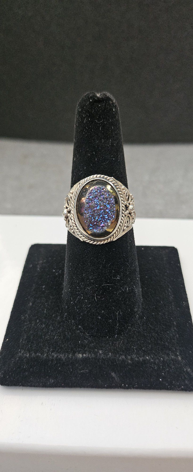 Bali Collection  Druzy Ring