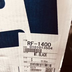 Shoei RF 1400 Matte Black Size Small 