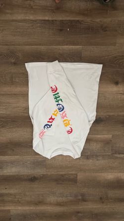 White Multicolor Chrome Hearts Longsleeve
