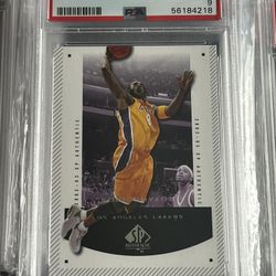 Kobe Bryant Basketball Card