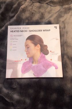 Neck and shoulder heating wrap