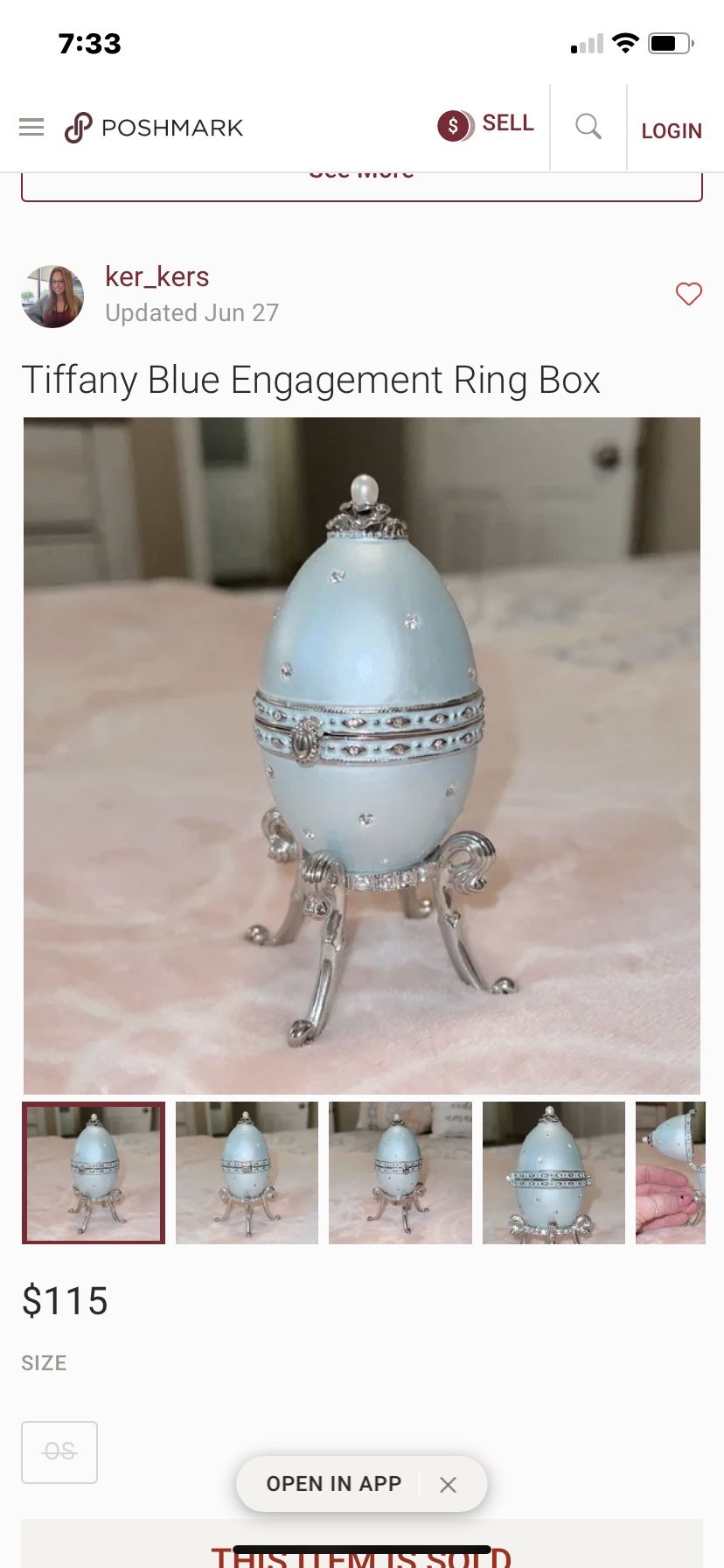 Tiffany Engagement Item