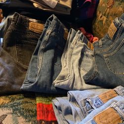 Jeans,  Size 18, Women’s,  Straight Leg,  