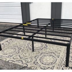 New KING Size 16” h Platform Bed Frame 