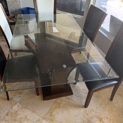 Glass Dining Table