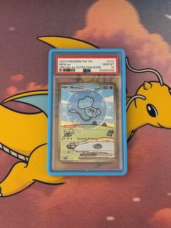 Pokemon Bubble Mew ex PSA10