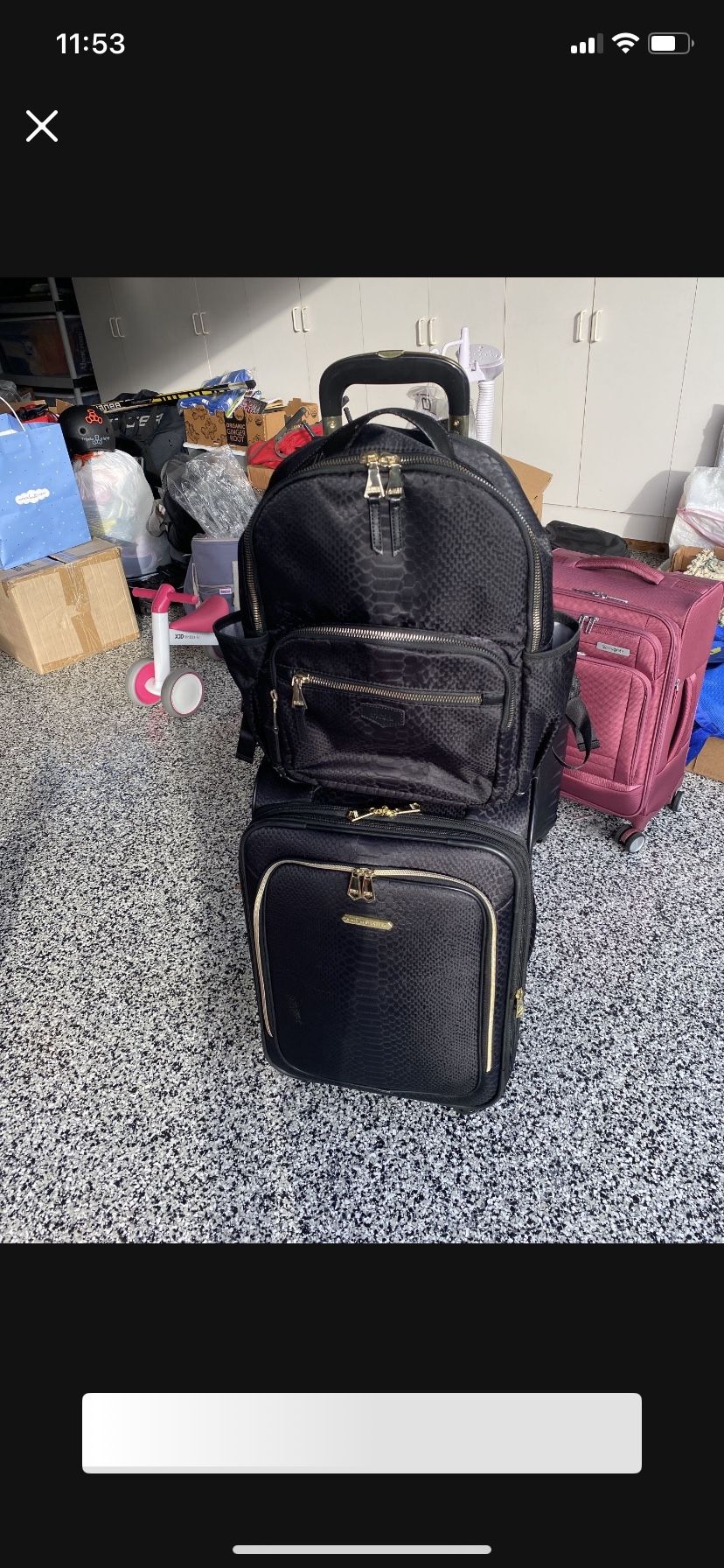 Carry-on Luggage & Matching Backpack