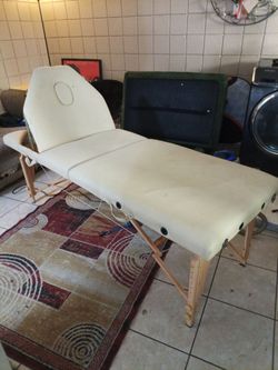 Portable massage table