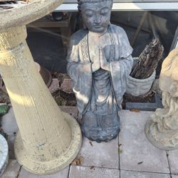 30 In Concrete Buddah Statue 