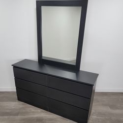 Dresser Whit Mirror - Cómoda Con Espejo 