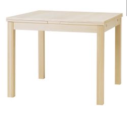 IKEA BJURSTA rectangle, extendable table