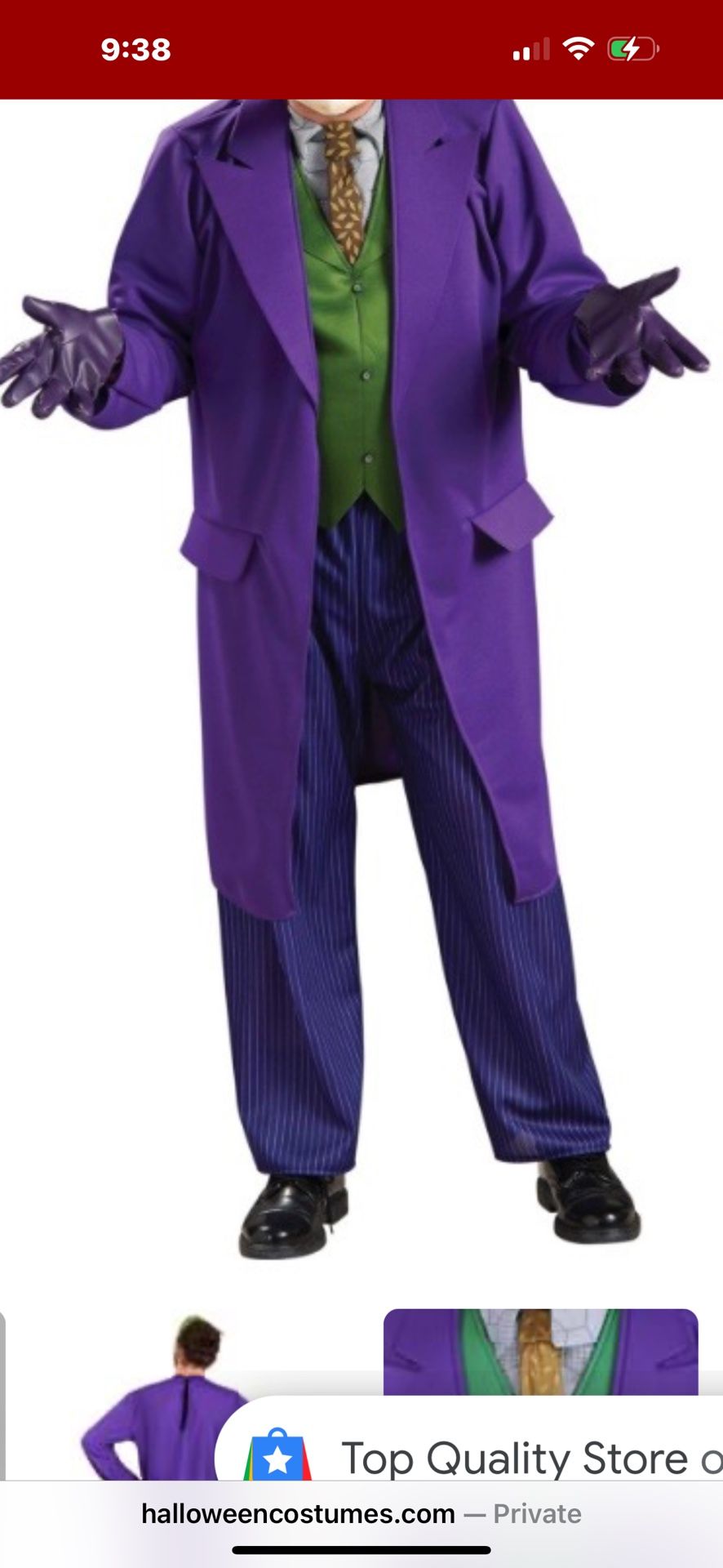 Joker Costume