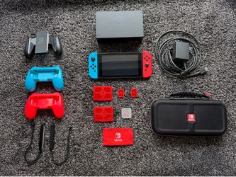 Nintendo Switch Bundle – Console + Accessories – Great Condition