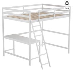 Bunk Bed/Desk Full size Bed Frame 