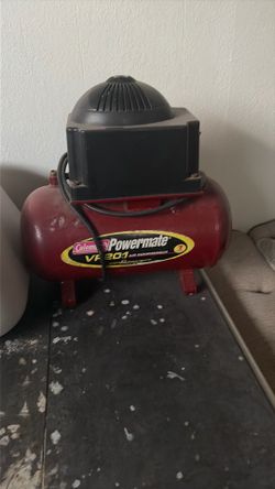 Power made Colman air compressor