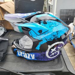 New dirt bike helmet size medium