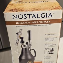 New/Unopened Beer Growler