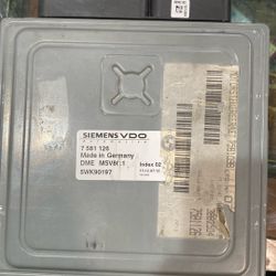BMW DME MSV80.1 out of a running car