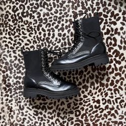 Brand new combat boots