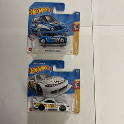 Hot Wheels Honda City Turbo Nissan Silvia LB