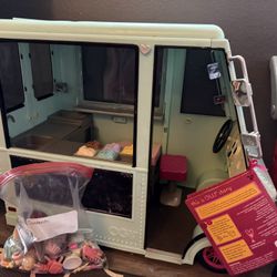 Our Generation Doll Ice Cream Truck 