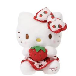 Hello Kitty Strawberry Plushie!