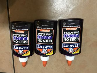 School Supplies Glue folders