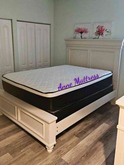 NEW QUEEN PILLOW TOP MATTRESS AND BOX SPRING