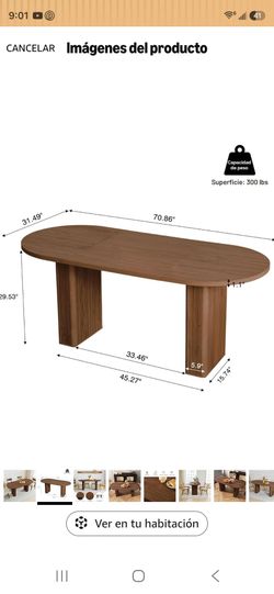 Mesa SIN ARMAR EN CAJA